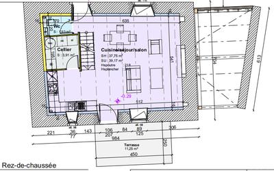 Maison - 85 m² - 2 pièces