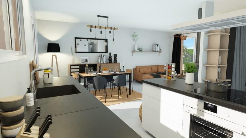 Maison - 89 m² - 3 pièces