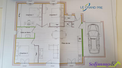 Villa - 86 m² - 4 pièces