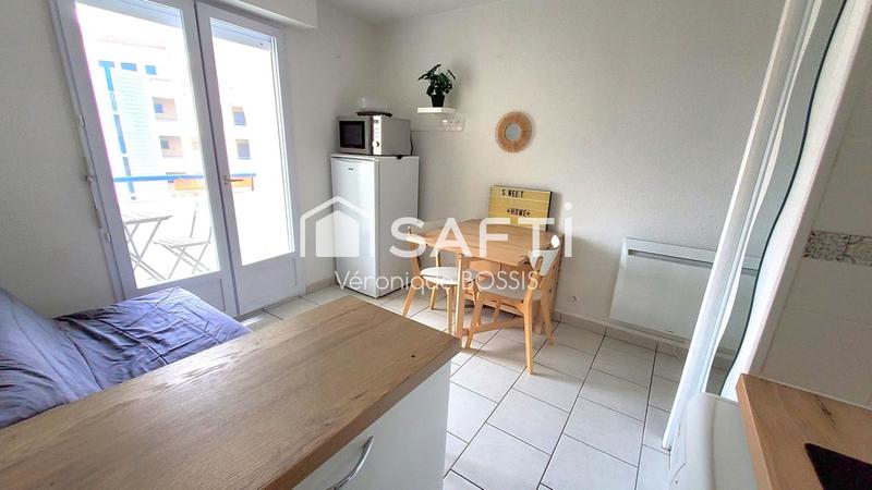 Appartement - 21 m² - 2 pièces