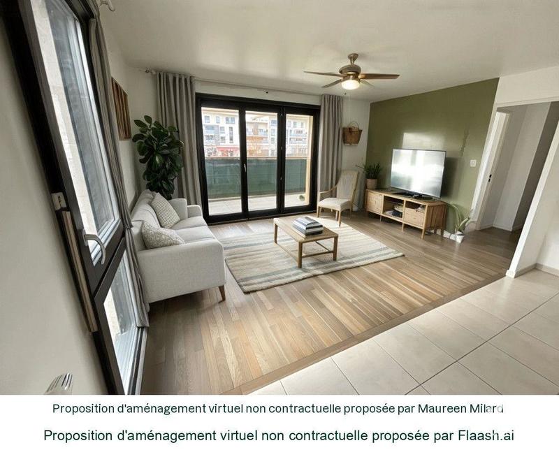 Appartement - 58 m² - 3 pièces