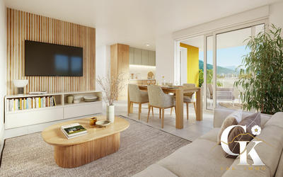 Appartement - 58 m² - 3 pièces