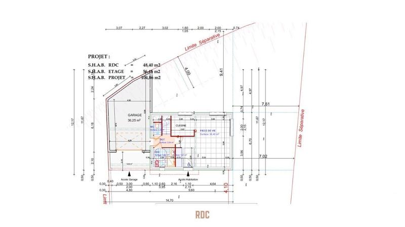 Maison - 107 m² - 6 pièces