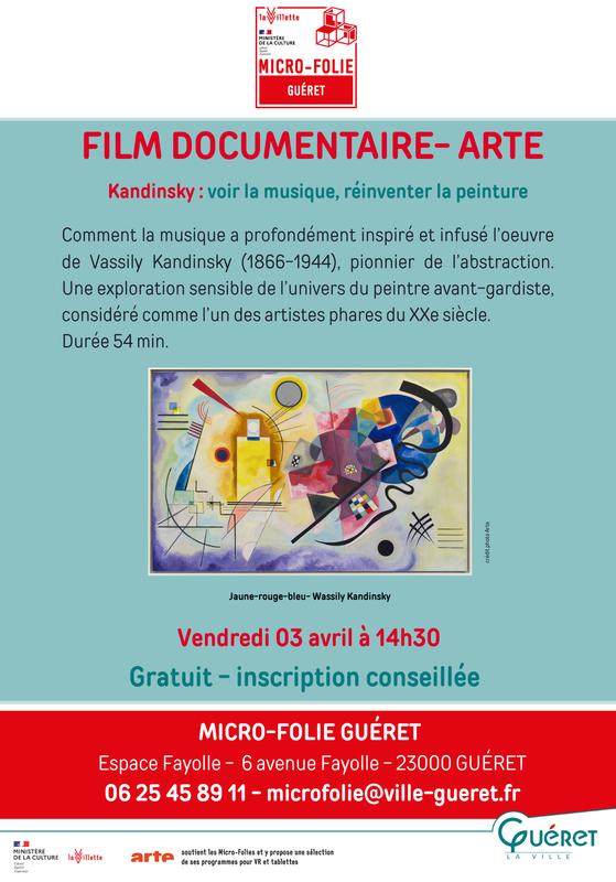 Film documentaire - Arte - Wassily Kandinsky : voir la musique, réinventer la peinture