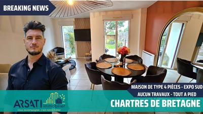 Maison - 66 m² - 4 pièces