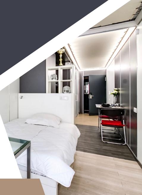 Appartement - 22 m² - 1 pièce