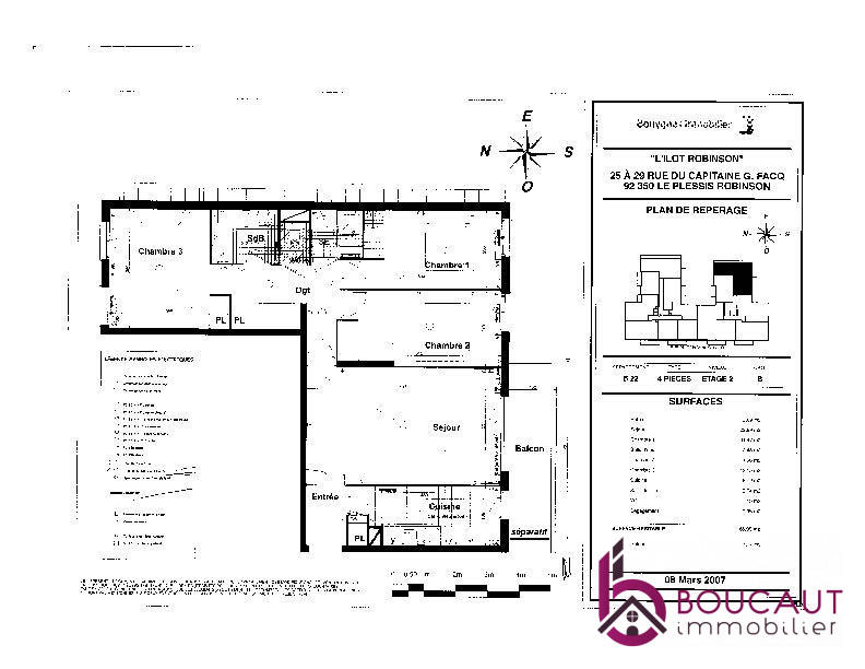 Appartement - 86 m² - 4 pièces