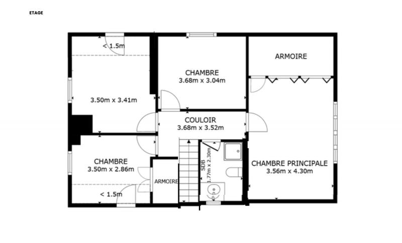 Maison ancienne - 135 m² - 7 pièces