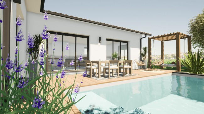 Maison - 110 m² - 5 pièces