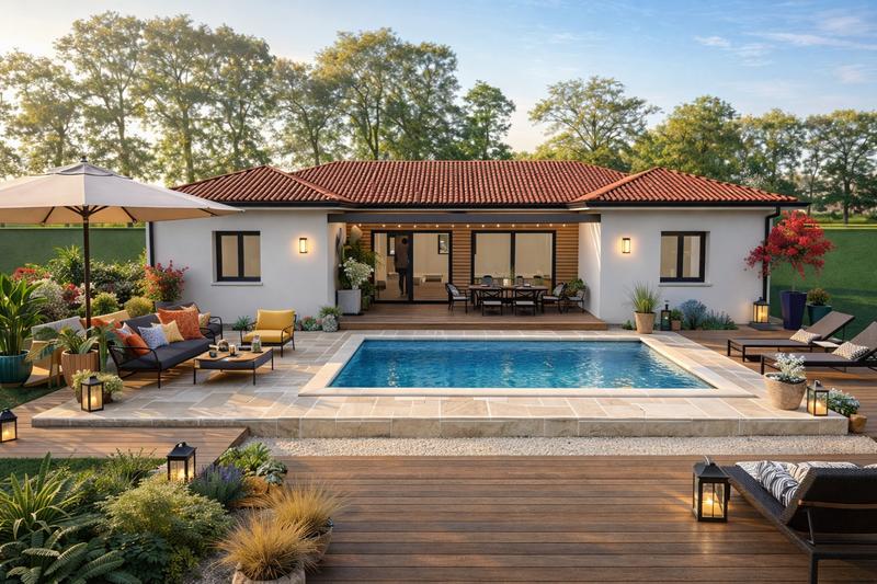 Maison - 110 m² - 5 pièces