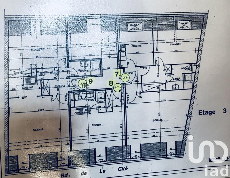 Immeuble - 1 043 m²