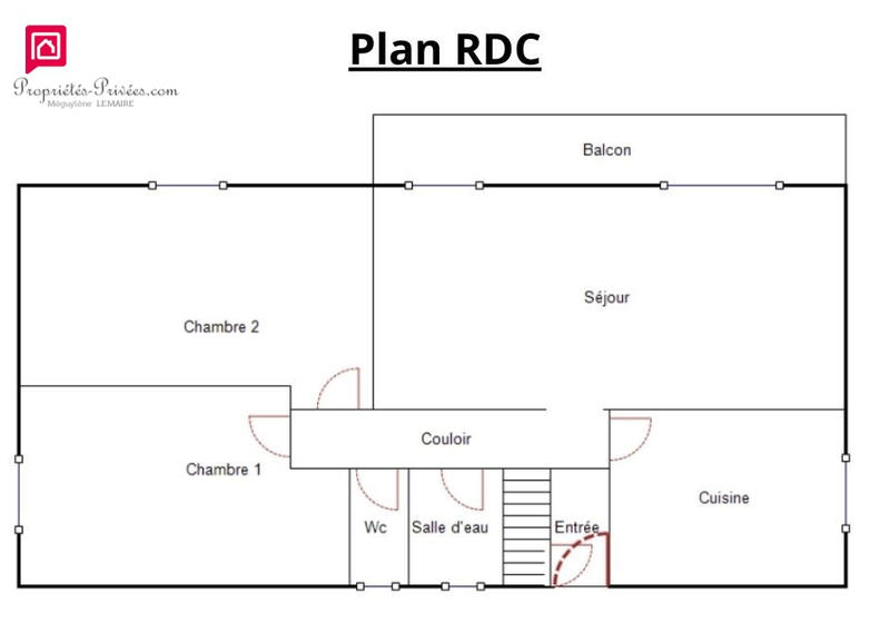 Maison - 90 m² - 4 pièces