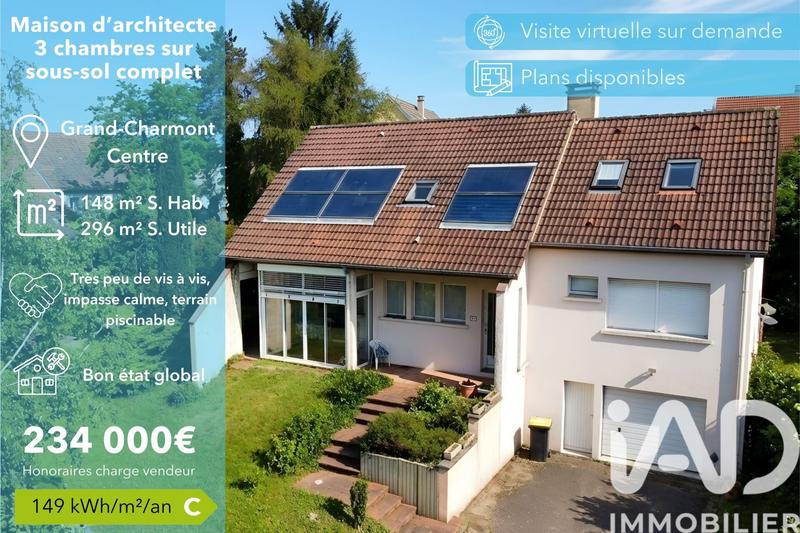 Maison de maîtres - 148 m² - 6 pièces