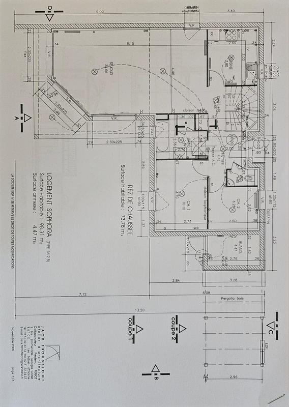 Maison - 98 m² - 5 pièces