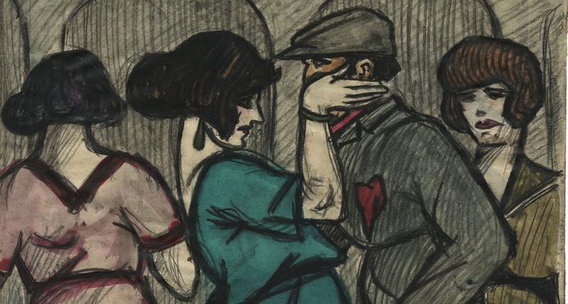 Accrochage &quot;Marcel Prunier. Dessiner les années folles&quot;