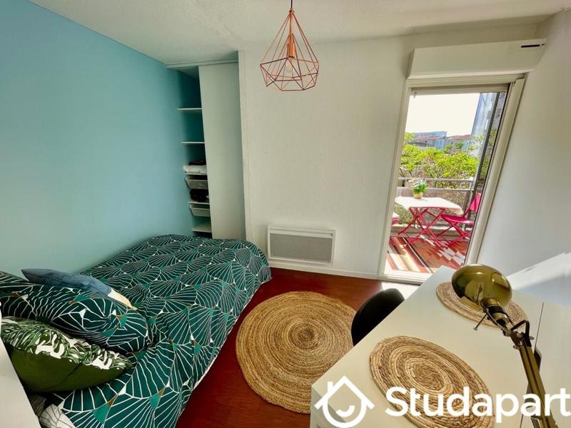 Chambre - 12 m² - 1 pièce