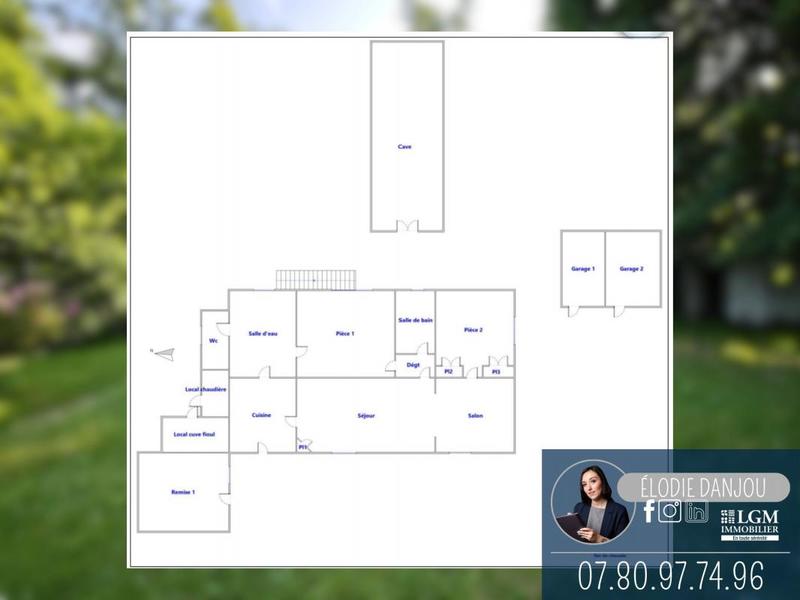 Maison - 92 m² - 3 pièces