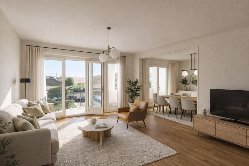 Appartement - 85 m² - 4 pièces