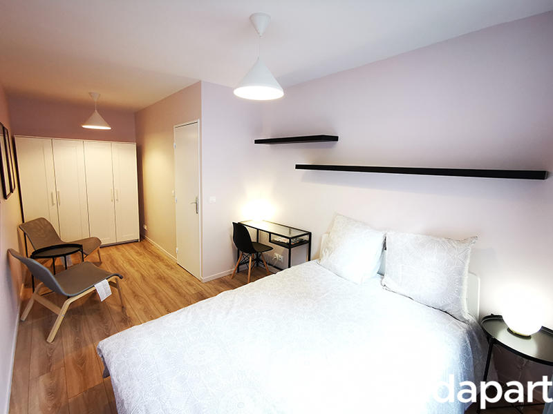 Chambre - 10 m² - 1 pièce