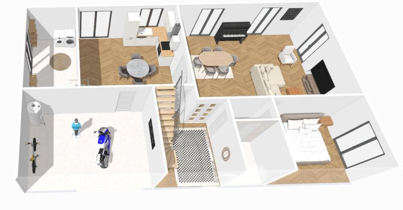 Maison - 176 m² - 7 pièces