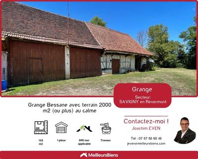 Hangar - 135 m² - 2 pièces