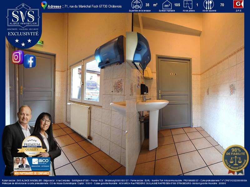 Maison - 105 m² - 1 pièce