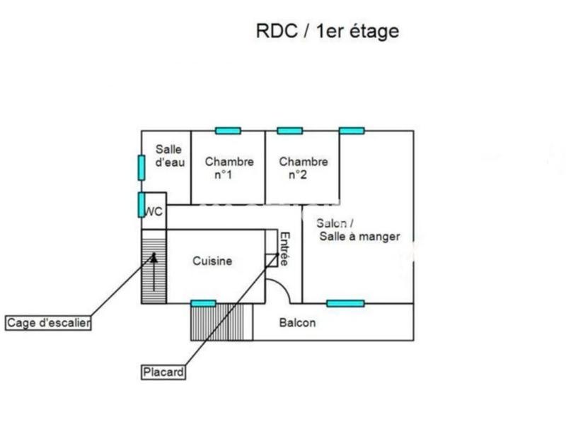 Maison - 92 m² - 4 pièces