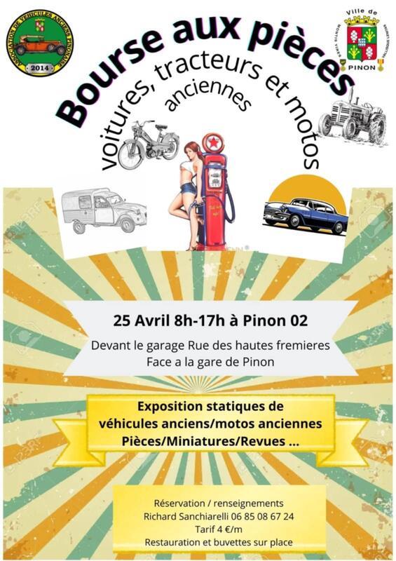 Bourse de pièces - expo voitures anciennes