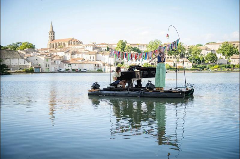Le pianO du lac - Jangada concert flottant