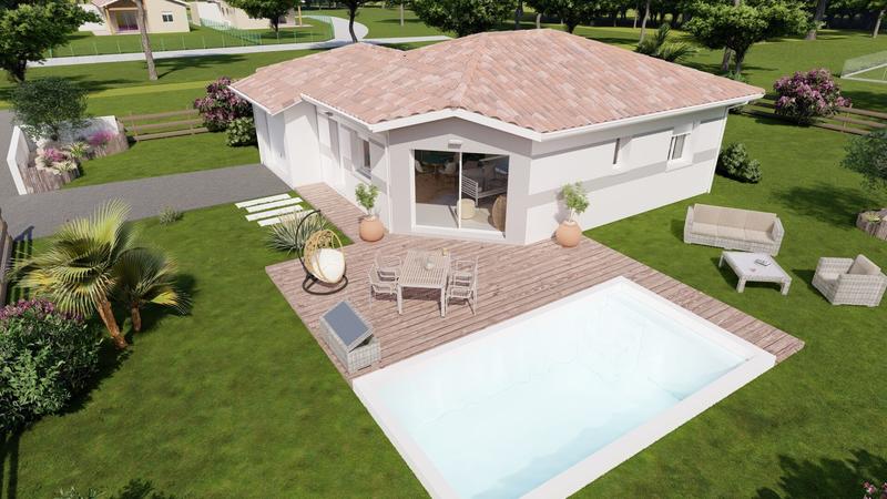 Maison - 60 m² - 3 pièces