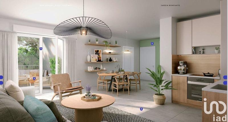 Appartement - 39 m² - 2 pièces