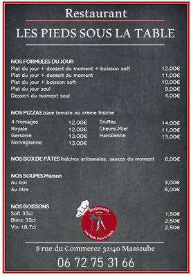 Les Pieds Sous la Table