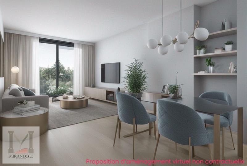 Appartement - 48 m² - 2 pièces