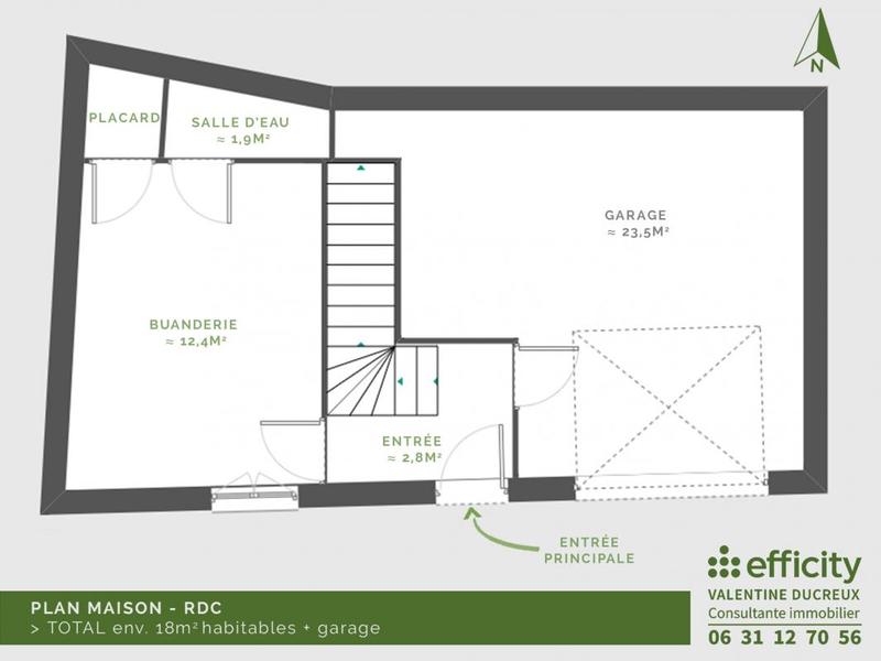 Maison - 99 m² - 4 pièces