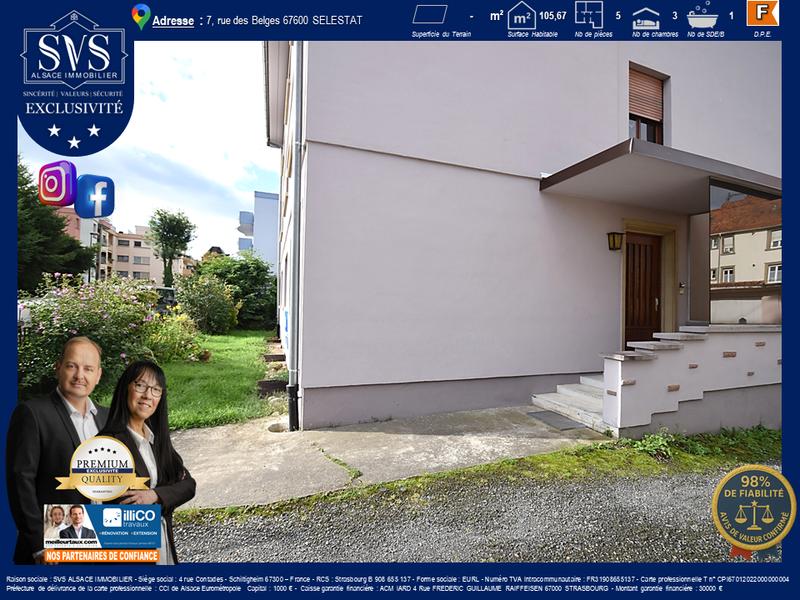 Appartement - 106 m² - 5 pièces