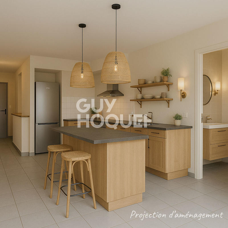 Appartement - 47 m² - 2 pièces