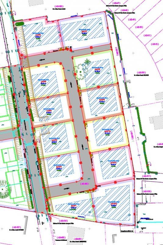 Terrain de lotissements - 509 m²