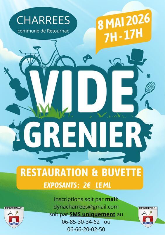 Vide grenier de charrées