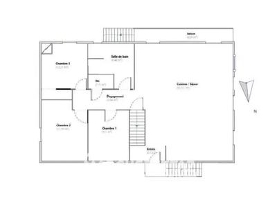 Maison - 102 m² - 5 pièces