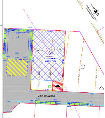 Terrain constructible - 469 m²