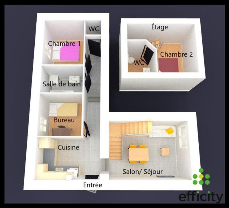 Appartement - 68 m² - 5 pièces