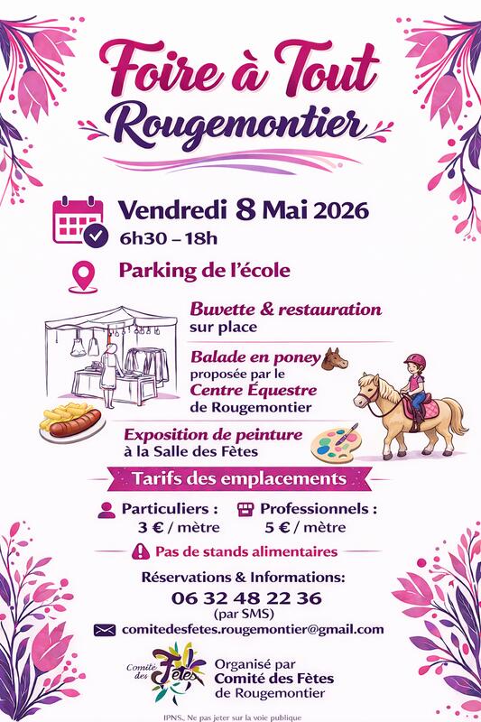 Foire à tout du 8 mai