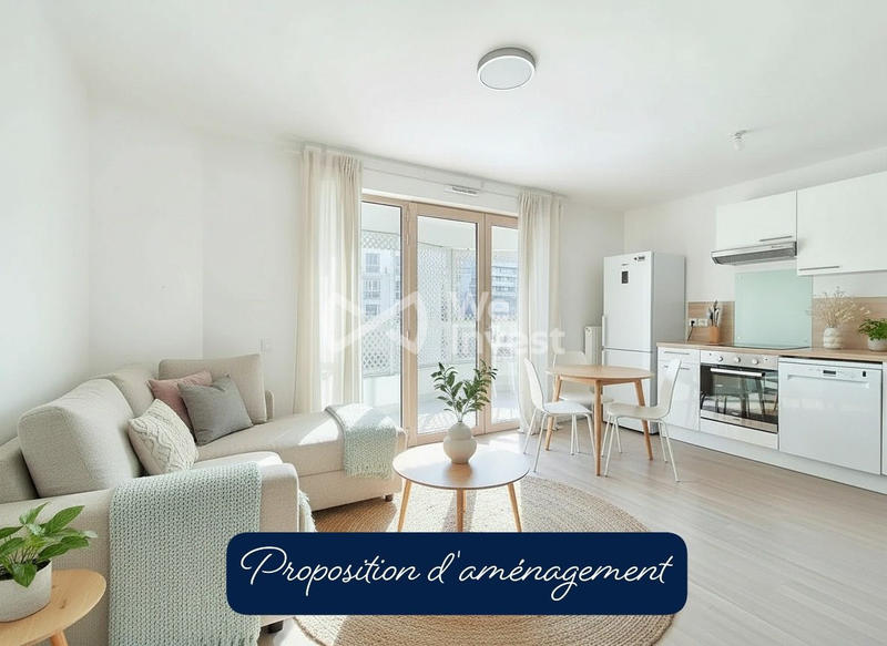 Appartement - 40 m² - 2 pièces