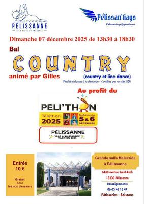 Bal country du Téléthon