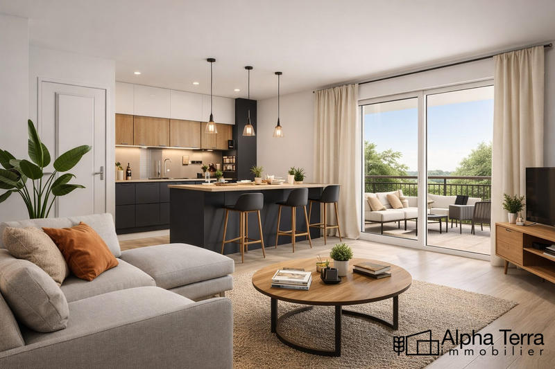 Appartement - 60 m² - 3 pièces