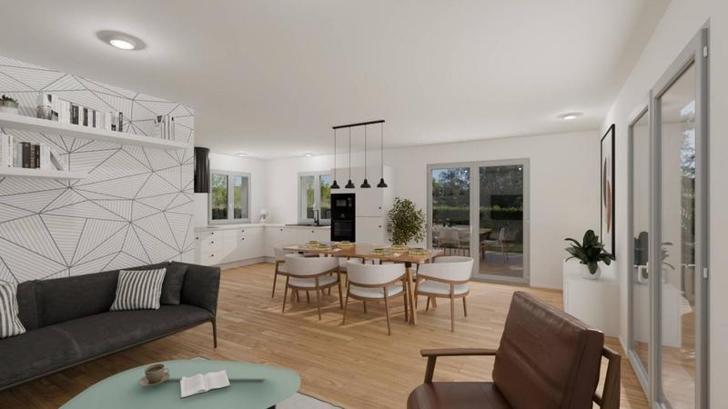 Maison - 93 m² - 4 pièces