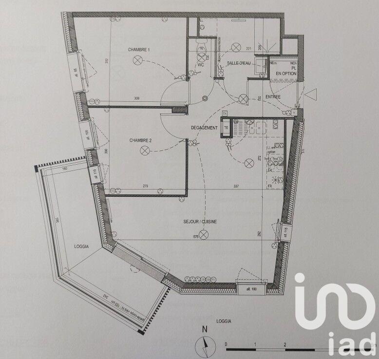 Appartement - 59 m² - 3 pièces