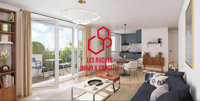 Appartement - 61 m² - 3 pièces