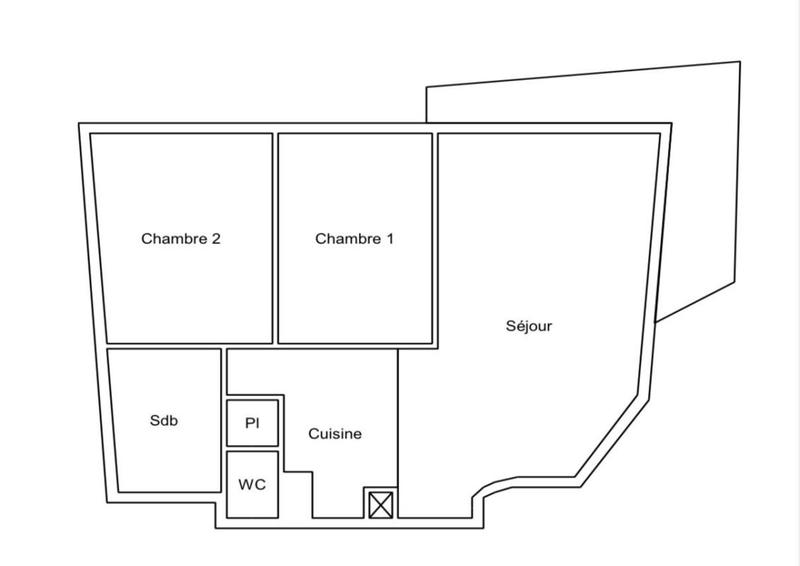 Appartement - 66 m² - 3 pièces