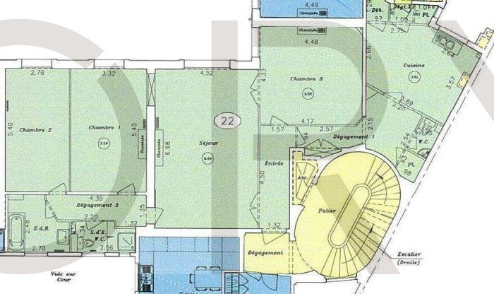 Appartement - 131 m² - 4 pièces